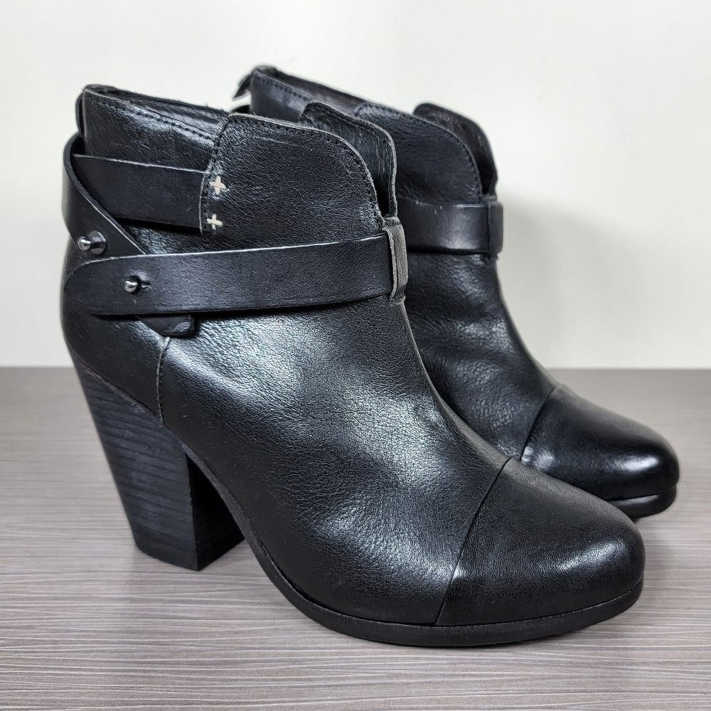 rag & bone Harrow Ankle Boots, Black, Size 6